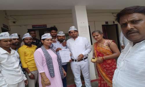 आजाद अधिकार सेना के राष्ट्रीय अध्यक्ष ने अपर पुलिस अधीक्षक सोनभद्र को दिया ज्ञापन