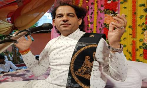 झांकी के दर्शन कर भक्ति भाव विभोर हुए