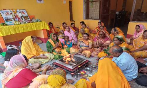 गंगा दशहरा व गायत्री जयंती पर आयोजित हुआ महायज्ञ एवं भण्डारे