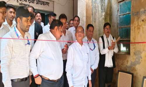 न्यायालय परिसर में वोल्टास वाटर कूलर का हुआ उद्घाटन